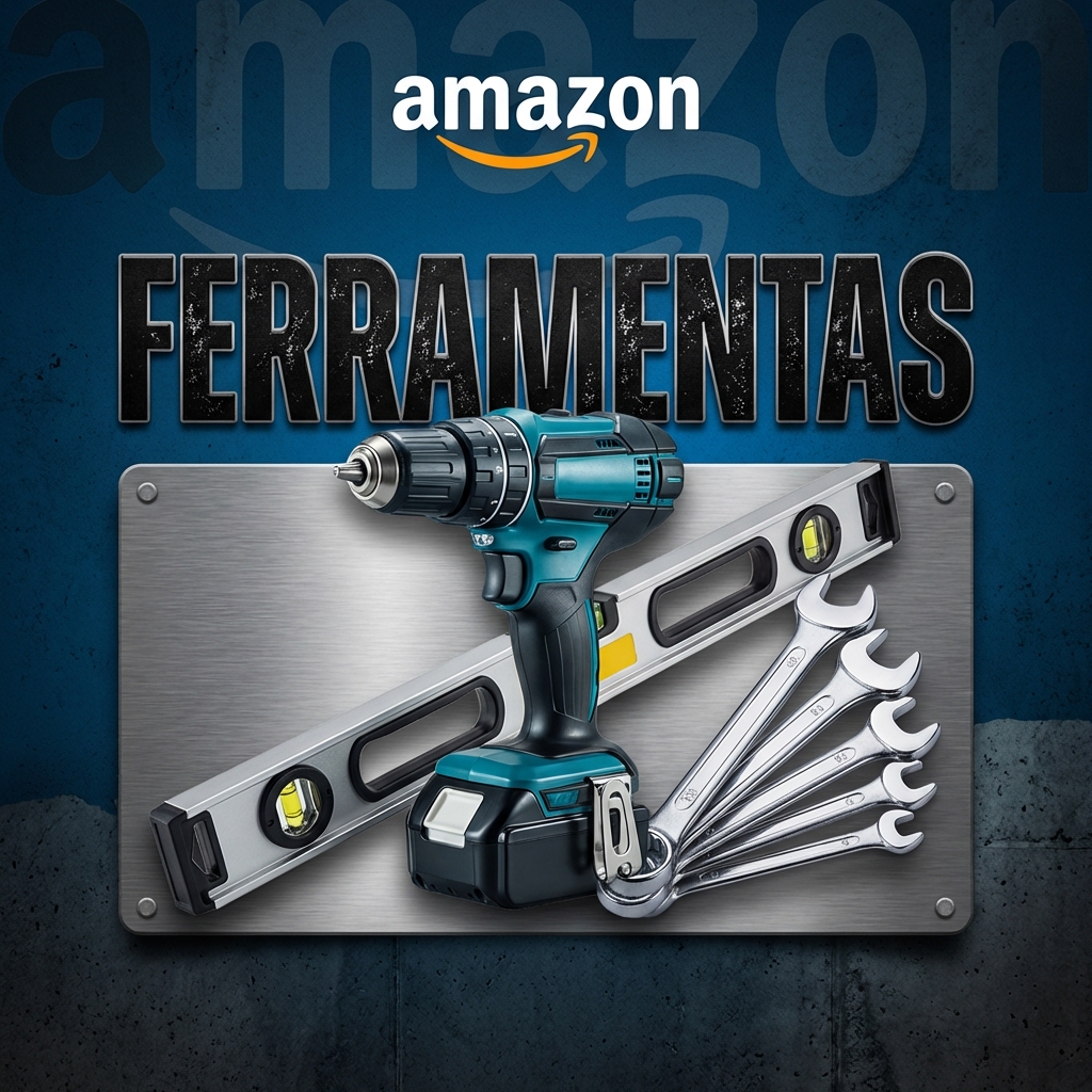 Ofertas de ferramentas: furadeiras, parafusadeiras e ferramentas manuais